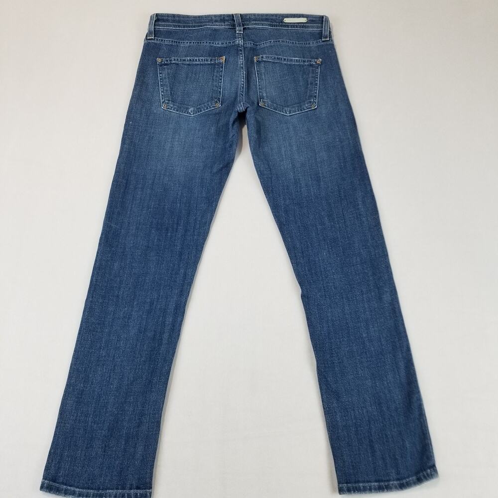 Pilcro and the Letterpress Jeans Womens 27 Hyphen Distressed Straight Leg USA - Picture 2 of 11